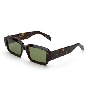 Retrosuperfuture Ope Astro 3627 Sunglasses Acetate Squared Normal - Green