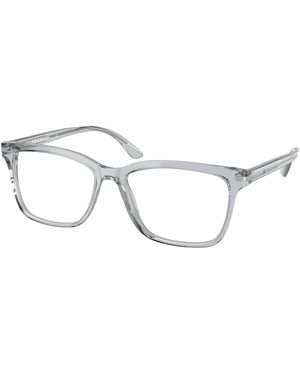 Prada Pr 14Wv U431O1 Optical Frames Acetate Squared Normal - Black