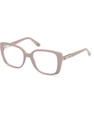 Guess Gu50359 057 Optical Frames Acetate Butterfly Normal - Black
