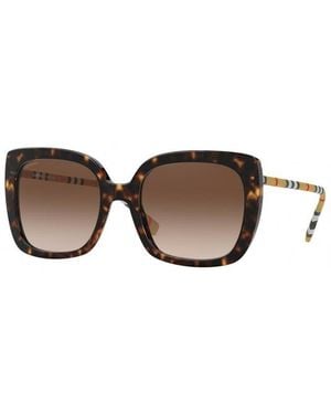 Burberry Be4323 Caroll 385413 Sunglasses Plastic Squared Nuanced - Black