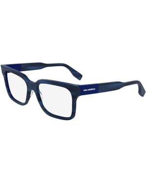 KARL LAGERFELD Kl6173 261 Optical Frames Acetate Squared Normal - Black