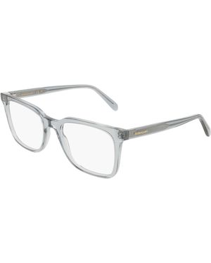 Ferragamo Sf3067 020 Optical Frames Acetate Squared Normal - Black