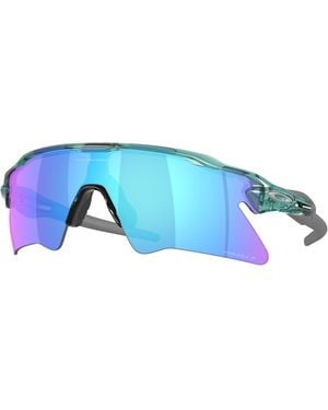 Oakley Oo9541 Radar Ev Heater 954109 Sunglasses O_Matter Squared Polarized - Blue