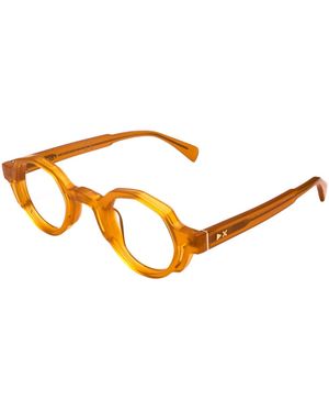 Xlab Itaca Optical Frames Acetate Geometric Photochromic - Orange
