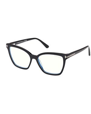 Tom Ford Ft5641-B 005 Optical Frames Acetate Butterfly Normal - Black