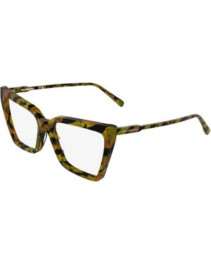 KARL LAGERFELD Kl6216 212 Optical Frames Acetate Squared Normal - Black