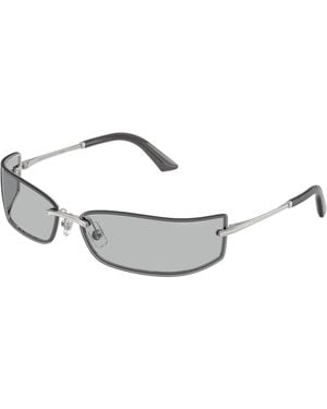 Jimmy Choo Jc4024B 300287 Sunglasses Metal Squared Normal - Black