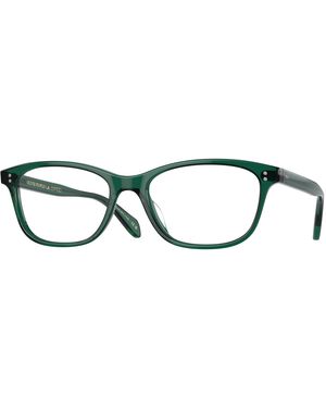 Oliver Peoples Ov5224 Ashton 1763 Optical Frames Acetate Transparent Squared Normal - Black