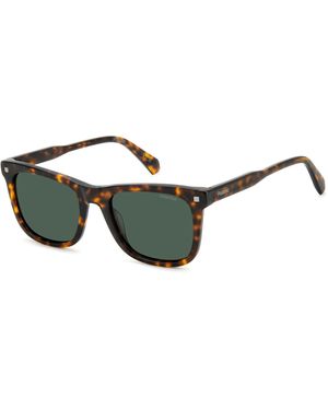 Polaroid Pld 4167/S/X 086/Uc Sunglasses Acetate Squared Polarized - Black