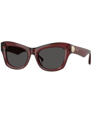Burberry Be4442U 412887 Sunglasses Acetate Cat Eye Normal - Black