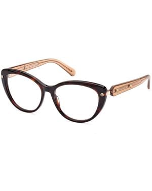 Swarovski Sk5477 052 Optical Frames Outlet Acetate Cat Eye Normal - Black
