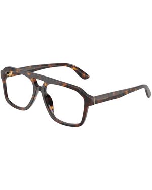 Dolce & Gabbana Dg3452 502 Optical Frames Acetate Transparent Pilot Normal - Black