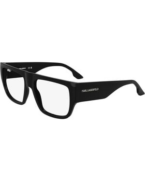 KARL LAGERFELD Kl6198 001 Optical Frames Injected Pilot Normal - Black