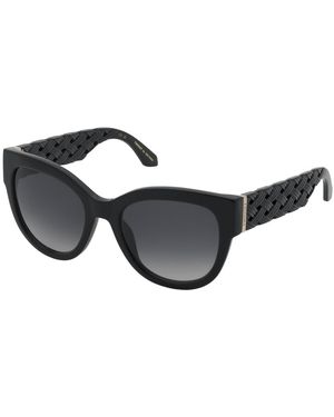 Twinset Stw103 700 Sunglasses Acetate Smoke Butterfly Normal Shaded - Black