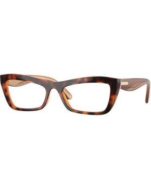 Vogue Eyewear Vo5710 W656 Optical Frames Nylon Transparent Cat Eye Normal - Black
