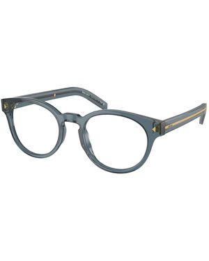 Prada Pr A14V 17T1O1 Optical Frames Acetate Pantos Normal - Black