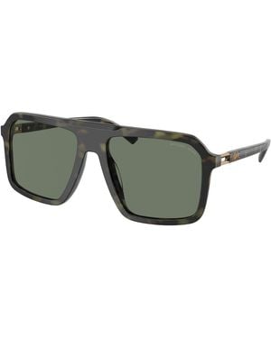 Michael Kors Mk2218U Murren 39433H Sunglasses Acetate Squared Normal - Green