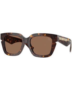 Burberry Be4453 300273 Sunglasses Acetate Squared Normal - Black
