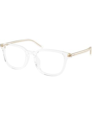 Prada Pr D21Vd 15Z1O1 Optical Frames Acetate Pillow Normal - Black