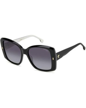 Carrera 3030/S 80S/Wj Sunglasses Acetate Squared Polarized Shaded - Black