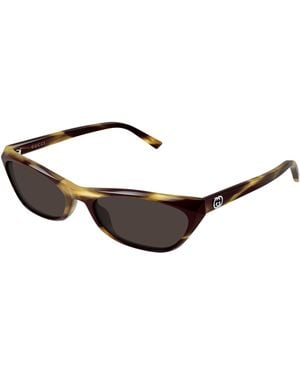 Gucci Gg2203S 002 Sunglasses Acetate Geometric - Black