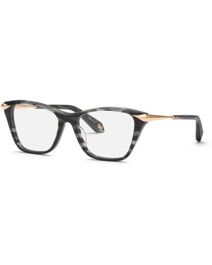 Roberto Cavalli Vrc144M 03Am Optical Frames Acetate Cat Eye - Black