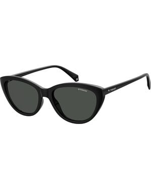 Polaroid Pld 4080/S 807/M9 Sunglasses Plastic Cat Eye Polarized - Black