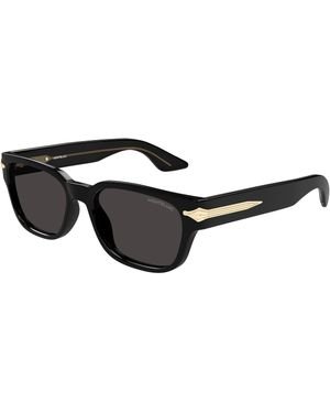 Montblanc Mb0479S 001 Sunglasses Acetate Squared - Black