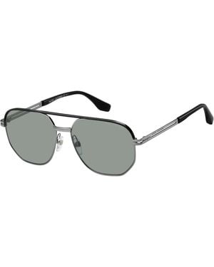 Marc Jacobs Marc 469/S 85K/Qt Sunglasses Metal Squared Normal - Black