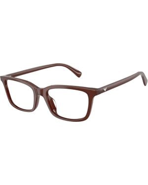 Emporio Armani Ea3290U 6454 Optical Frames Acetate Transparent Cat Eye Normal - Black