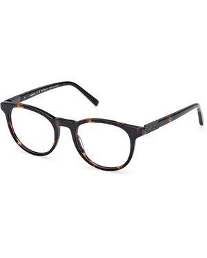 Timberland Tb50071 052 Optical Frames Acetate Round Normal - Black