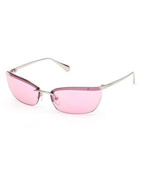MAX&Co. Mo0150 16Z Sunglasses Metal Butterfly Normal - Black