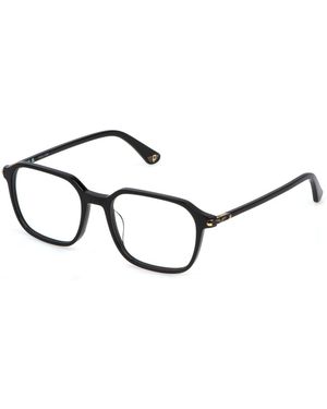 Police Vplp13 Roadie 7 700Y Optical Frames Acetate Squared - Black