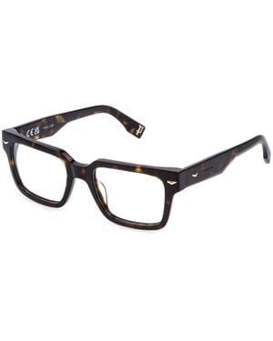 Police Vplq73 Supernova 4 722Y Optical Frames Acetate Squared - Black