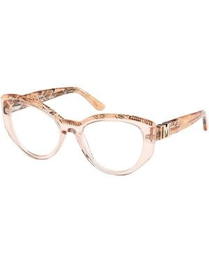 Guess Gm50031 059 Optical Frames Acetate Cat Eye Normal - Black