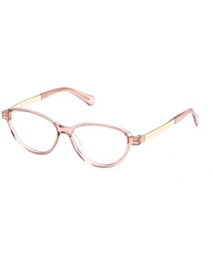 MAX&Co. Mo5219 072 Optical Frames Injected Round Normal - Black