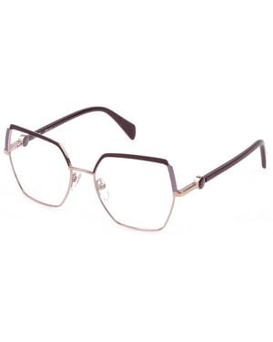 Blumarine Vbm218 Optical Frames Metal Geometric - Black