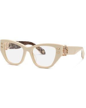 Roberto Cavalli Vrc075M 09X7 Optical Frames Acetate Cat Eye - Black