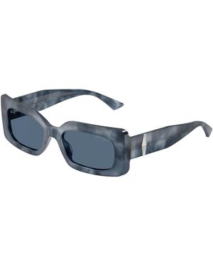 Jimmy Choo Jc5067 510980 Sunglasses Acetate Squared Normal - Black