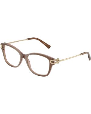 Tiffany & Co. Tf2266 8255 Optical Frames Acetate Transparent Butterfly Normal - Black