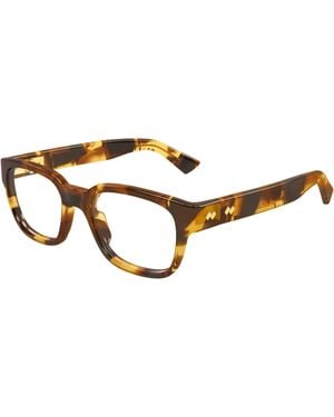 Bottega Veneta Bv1403O 006 Optical Frames Acetate Transparent Squared - Black