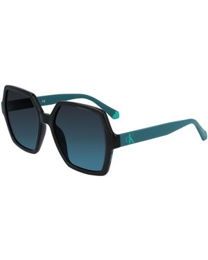 Calvin Klein Ckj21629S 050 Sunglasses Injected Squared Normal Photochromatic - Black
