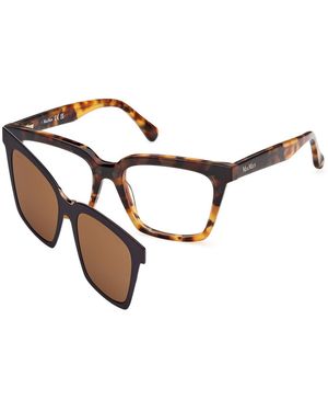 Max Mara Mm5213 052 Optical Frames Acetate Cat Eye Normal - Black