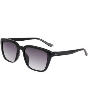 Nike Temper Flair If1055X 010 Sunglasses Injected Grigio Squared Normal Sfumato - Black