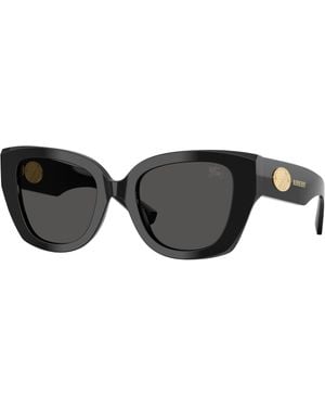Burberry Be4503 300187 Sunglasses Acetate Cat Eye Normal - Black