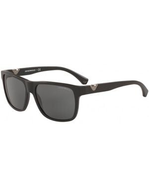 Emporio Armani Ea4035 504287 Sunglasses Plastic Squared Normal - Black