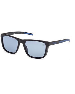 Timberland Tb00086 02D Sunglasses Injected Squared Polarized - Black