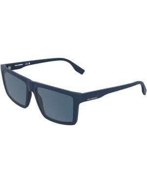 KARL LAGERFELD Kl6225S 002 Sunglasses Bio-Injected Smoke Squared Normal - Black