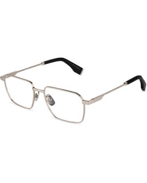Police Vplu65 Mercury Lite 3 579 Optical Frames Metal Geometric - Black