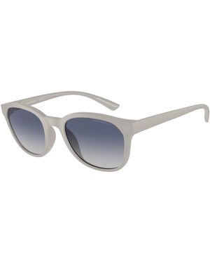 Emporio Armani Ea4225U 610087 Sunglasses Injected Pantos Normal Shaded - Black